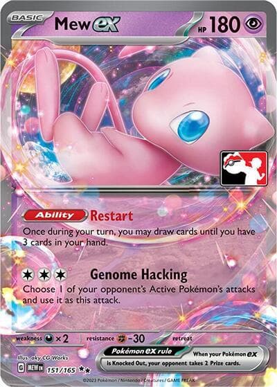Mew ex 151 165