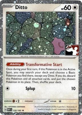 Ditto 132 165 Cosmos Holo