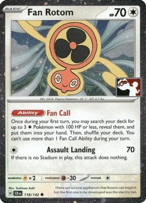Fan Rotom 118 142 Cosmos Holo