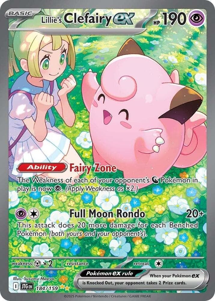 Lillies Clefairy ex 184 159