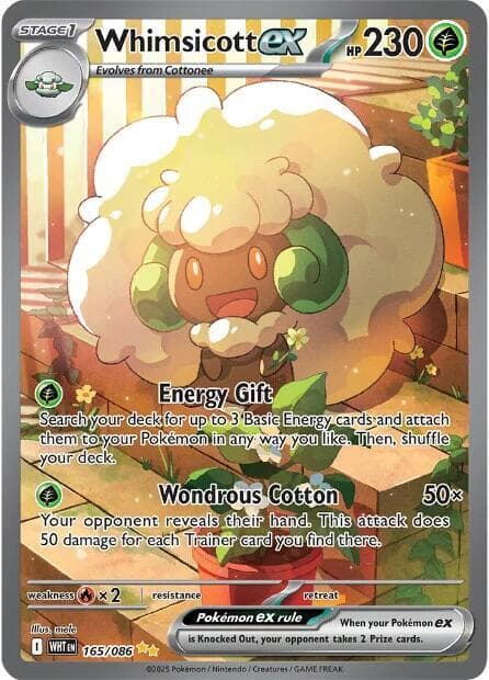 Whimsicott ex 165 086