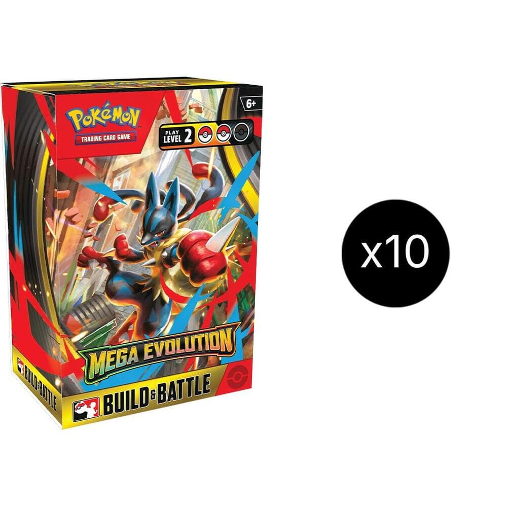 Mega Evolution Build and Battle Box Display