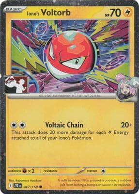 Ionos Voltorb 047 159 Cosmos Holo