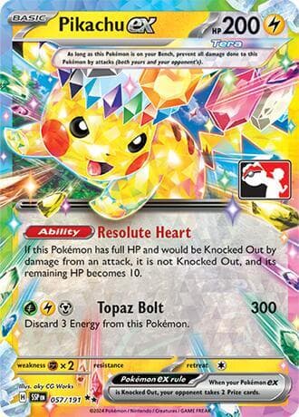 Pikachu ex 057 191