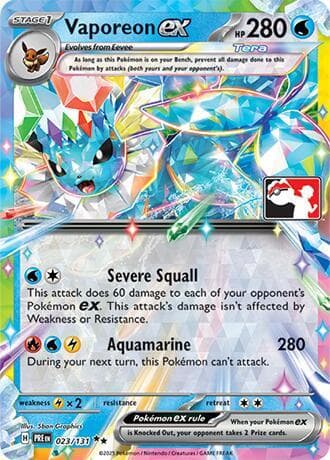 Vaporeon ex 023 131