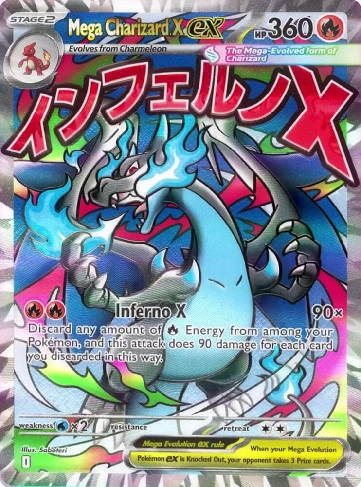 Mega Charizard X ex 023
