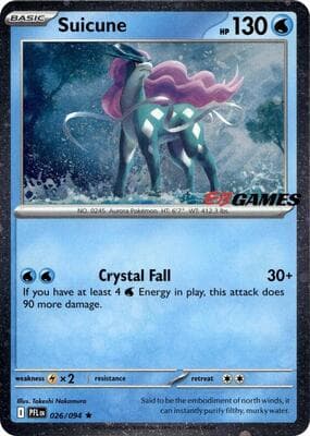 Suicune EB Games Exclusive