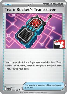 Team Rockets Transceiver 178 182