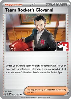 Team Rockets Giovanni 174 182