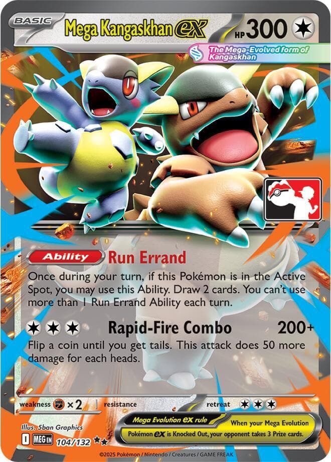Mega Kangaskhan ex 104 132