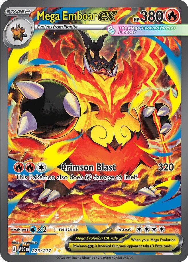 Mega Emboar ex 273 217