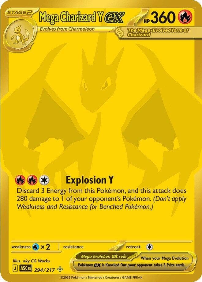 Mega Charizard Y ex 294 217