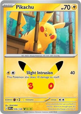Pikachu 036 128