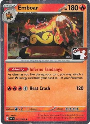 Emboar 013 086 Cosmos Holo