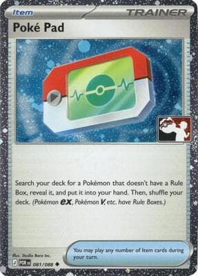 Poke Pad 081 088 Cosmos Holo