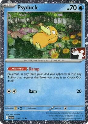 Psyduck 039 217 Cosmos Holo