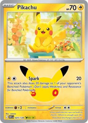 Pikachu 025 128