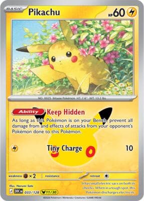 Pikachu 033 128