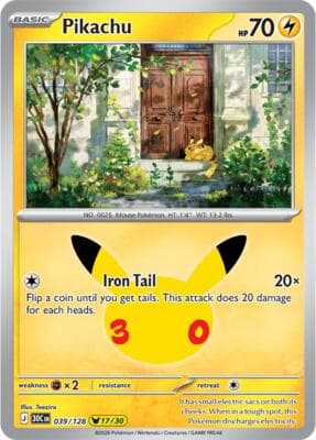 Pikachu 039 128