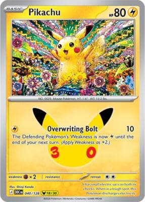 Pikachu 040 128