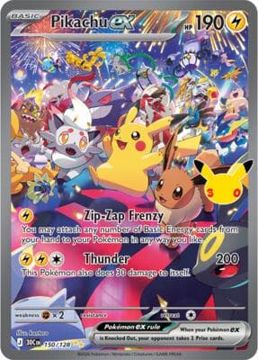 Pikachu ex 150 128