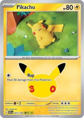 Pikachu 027 128