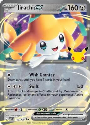 Jirachi ex 102 128