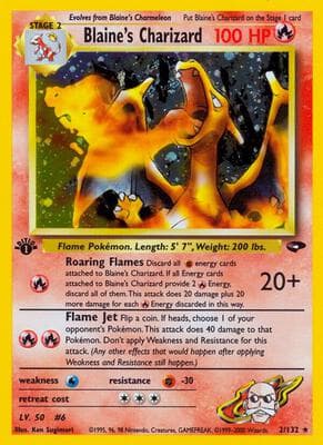 Blaines Charizard