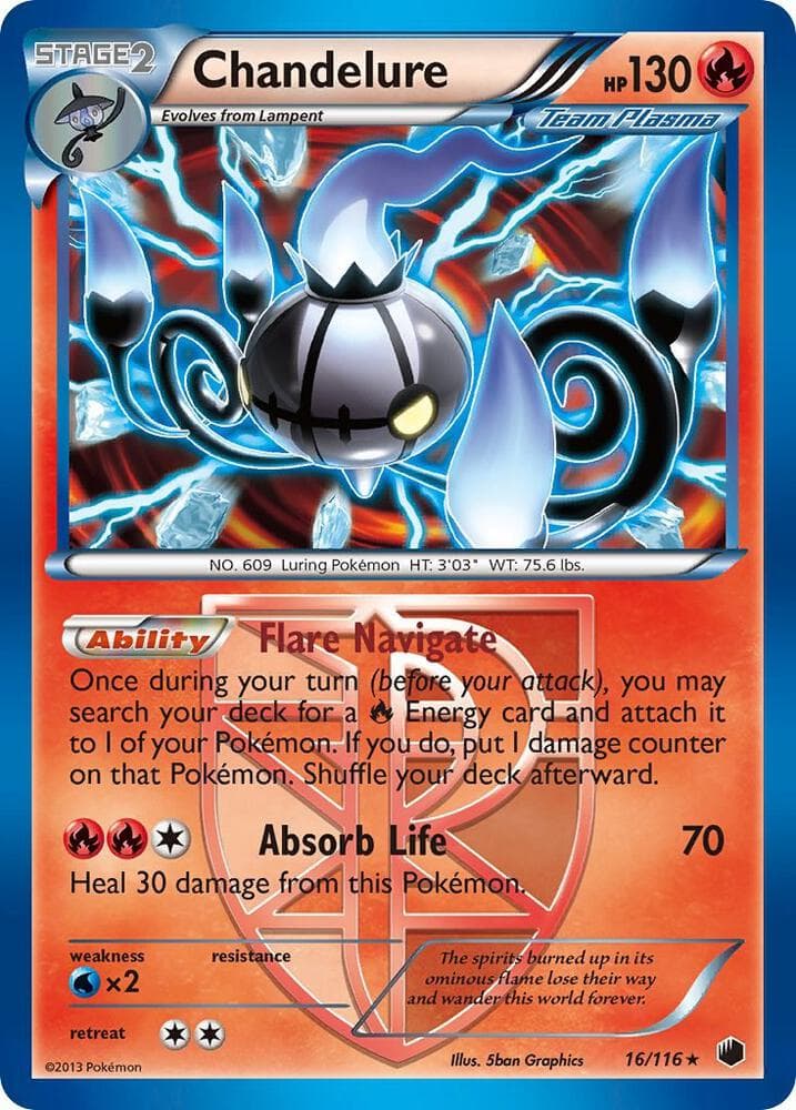 Chandelure Team Plasma