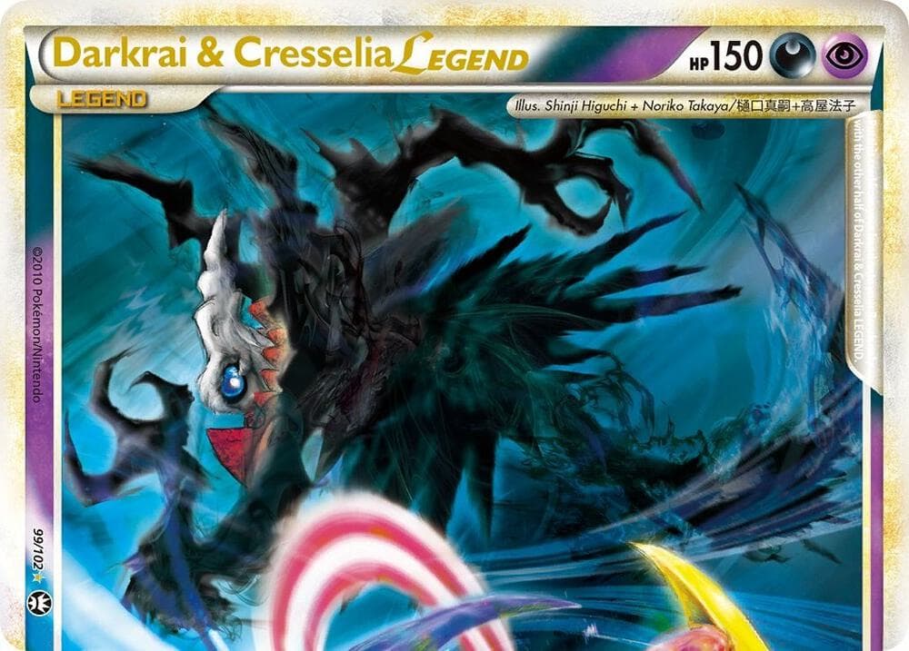 Darkrai and Cresselia Legend Top