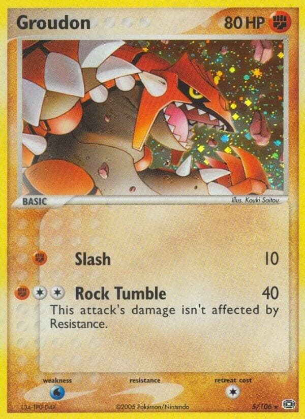 Groudon 005 106