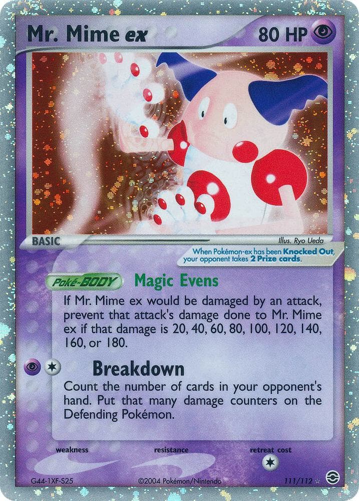 Mr Mime ex 111 112