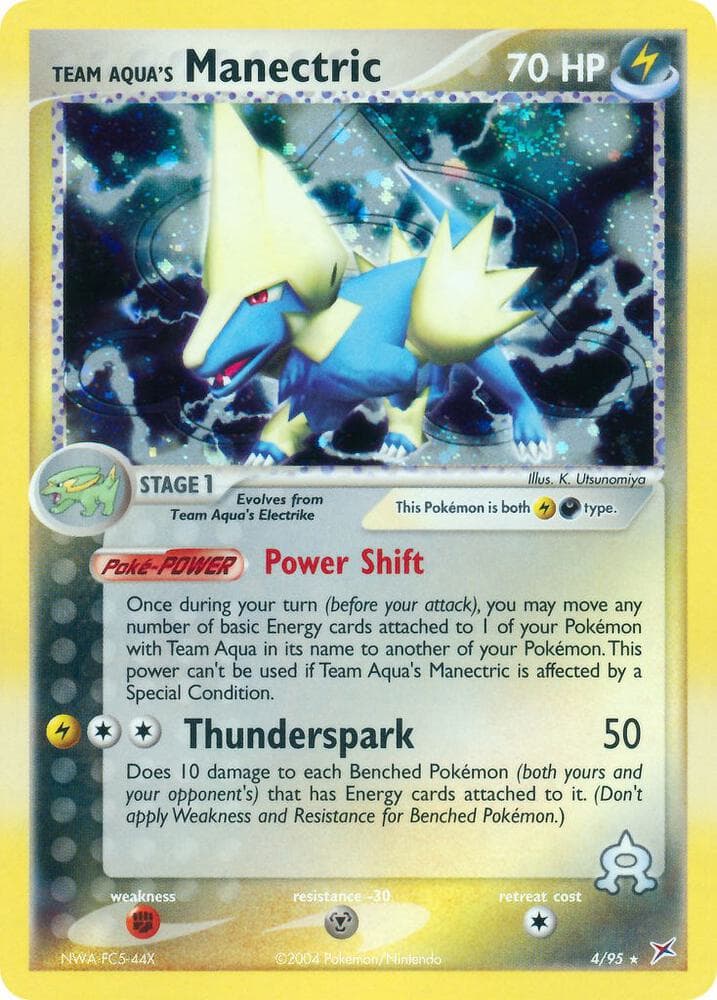Team Aquas Manectric 4 95