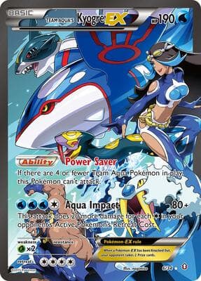 Team Aquas Kyogre EX