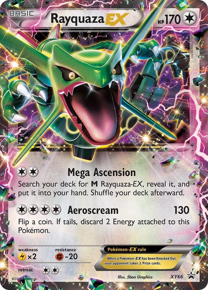 Rayquaza EX XY66