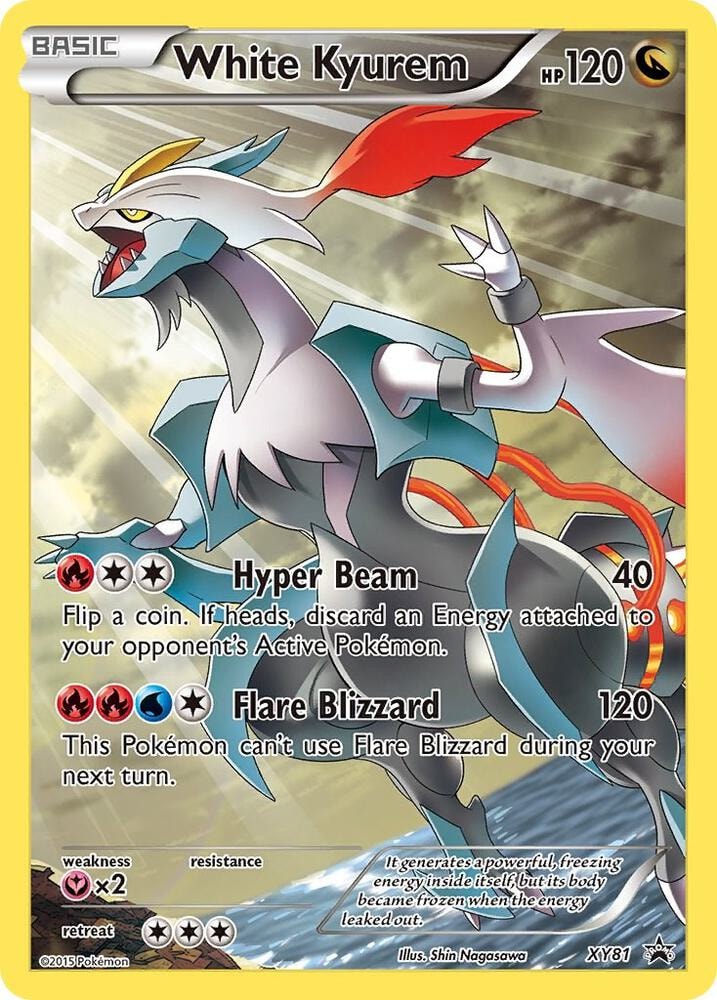 White Kyurem Full Art Promo