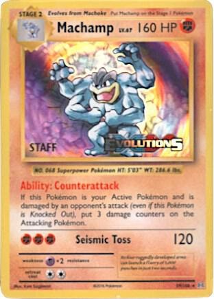 Machamp 59 108 Prerelease Staff
