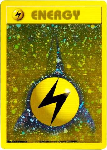 Lightning Energy WotC 2002 League Promo
