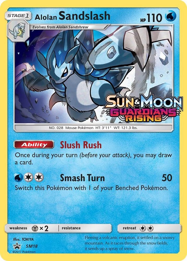 Alolan Sandslash SM18 Prerelease