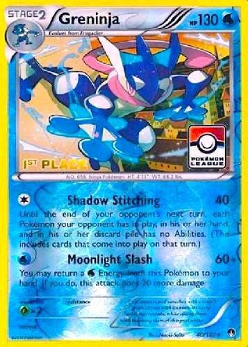 Greninja 40 122 Pokemon League 1st Place