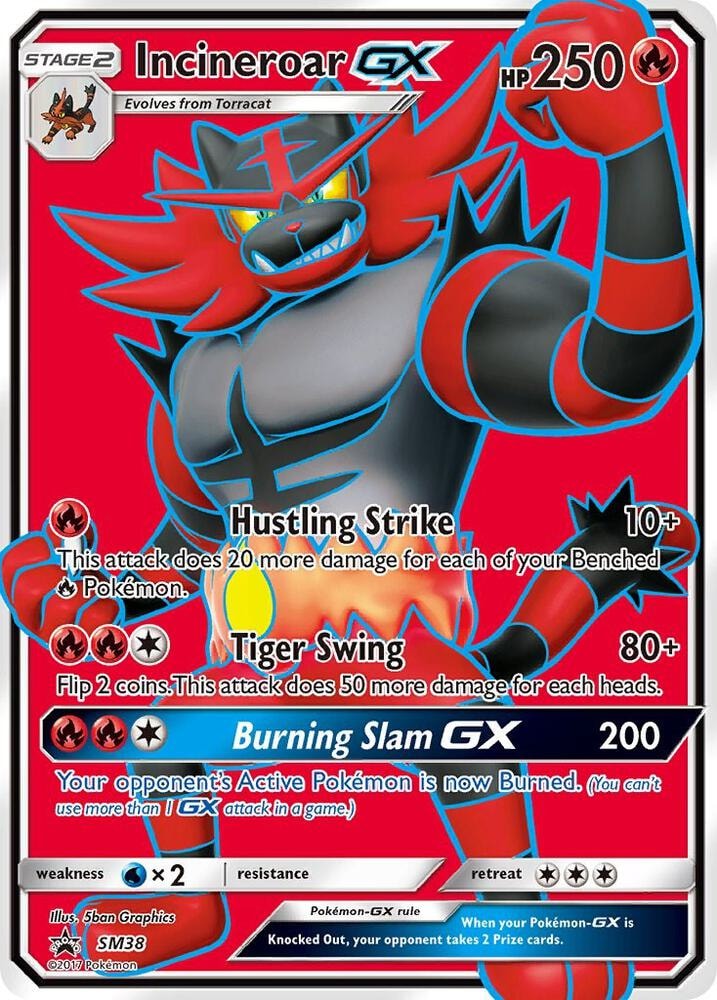 Incineroar GX SM38