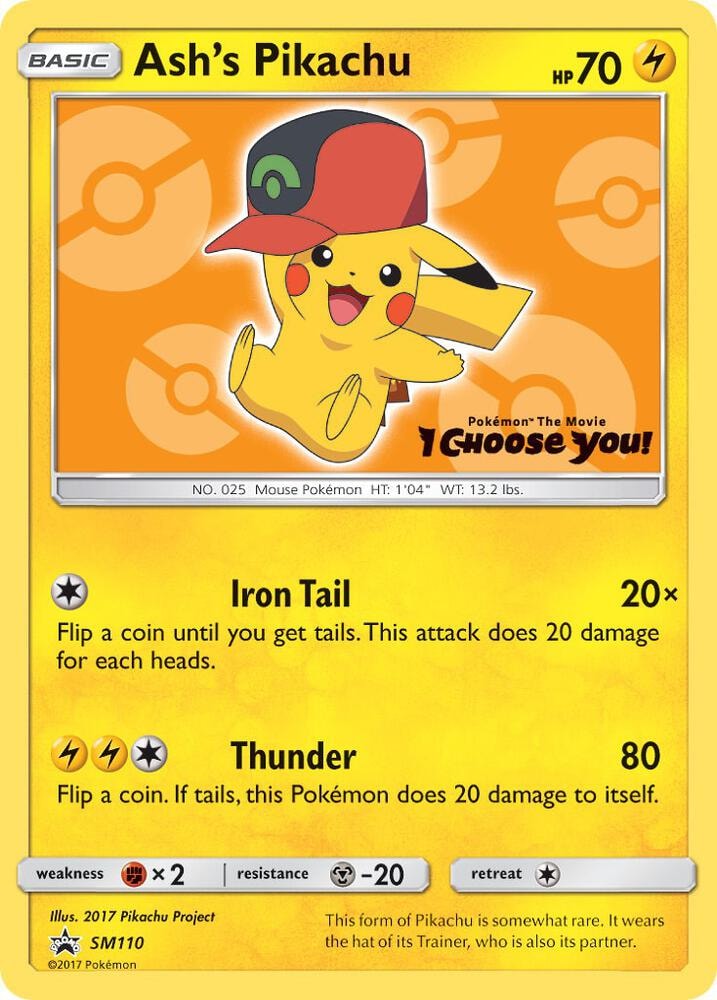 Ashs Pikachu SM110