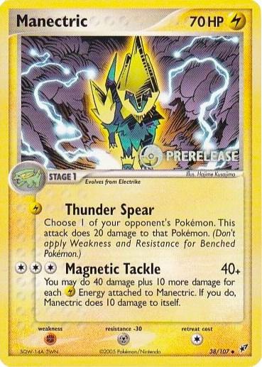 Manectric 38 107 Prerelease