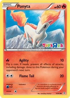 Ponyta 14 83 Toys R Us Promo