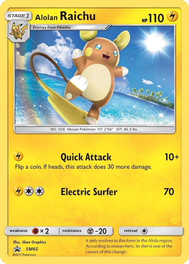 Alolan Raichu SM65