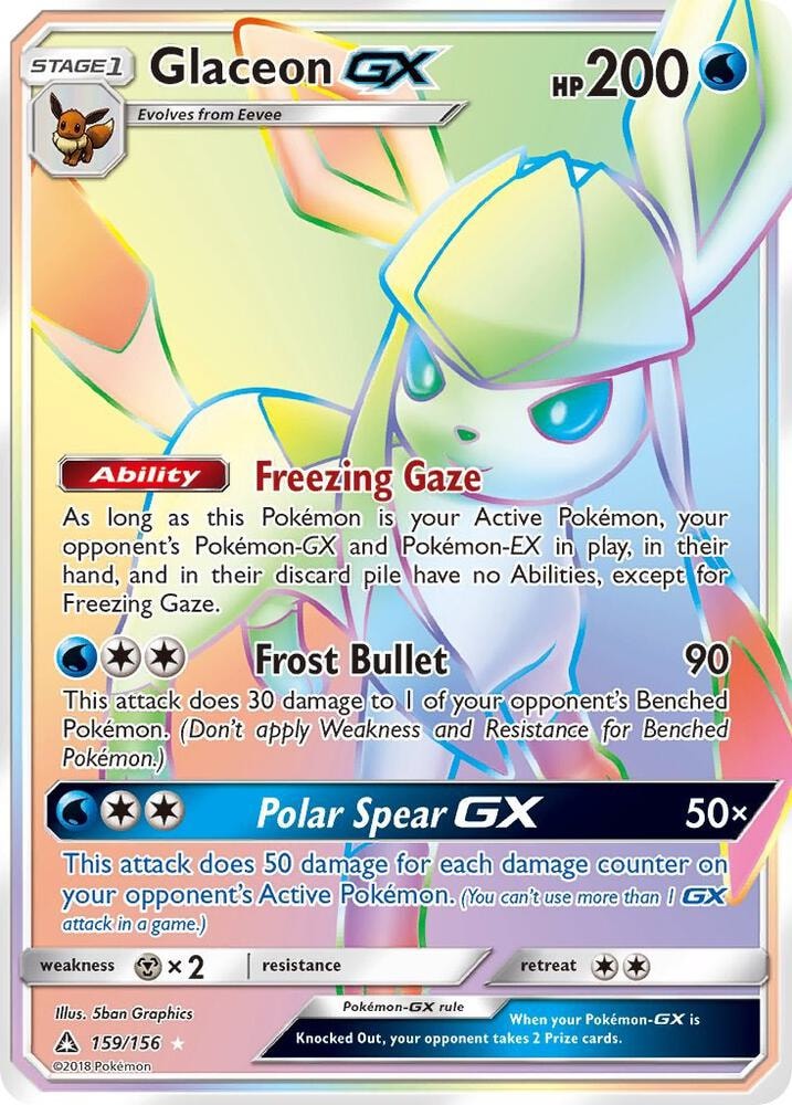 Glaceon GX Secret Rare