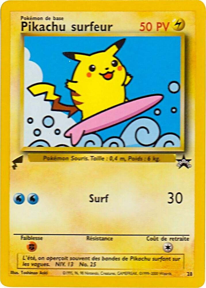 Pikachu Surfing