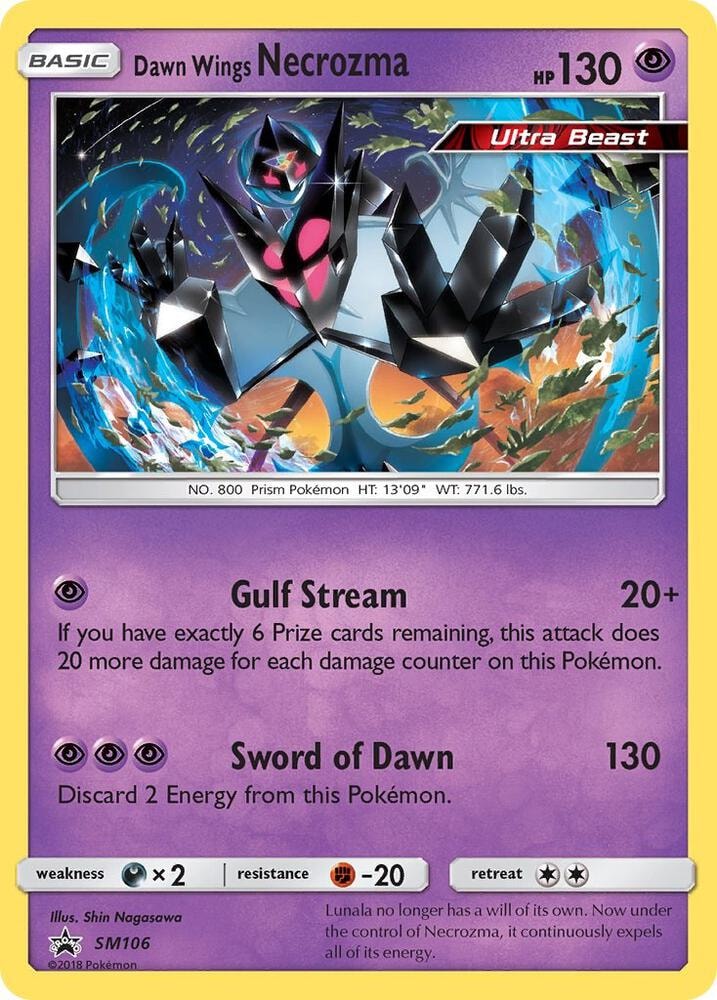 Dawn Wings Necrozma SM106