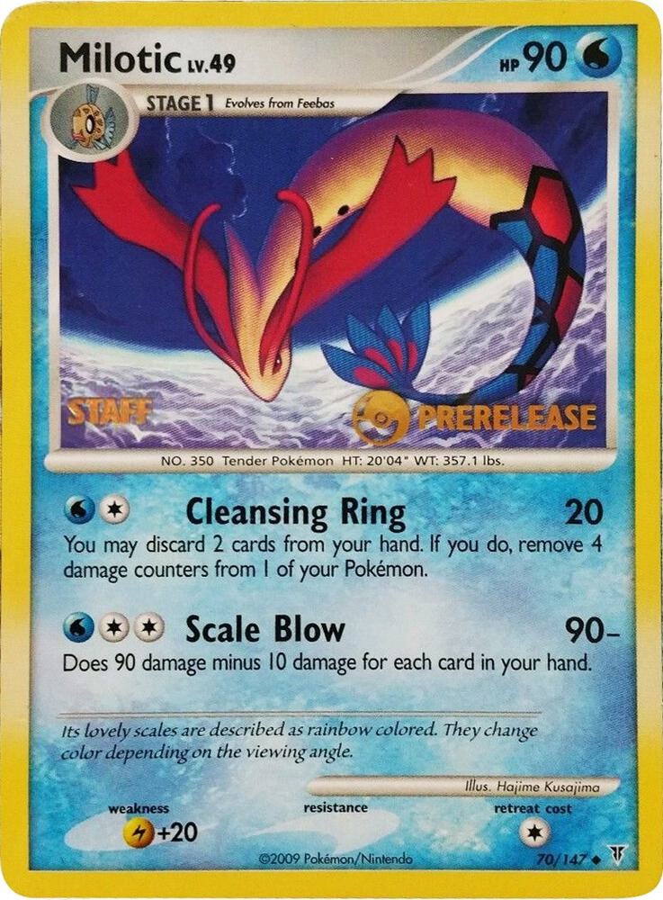 Milotic 70 147 Prerelease Staff