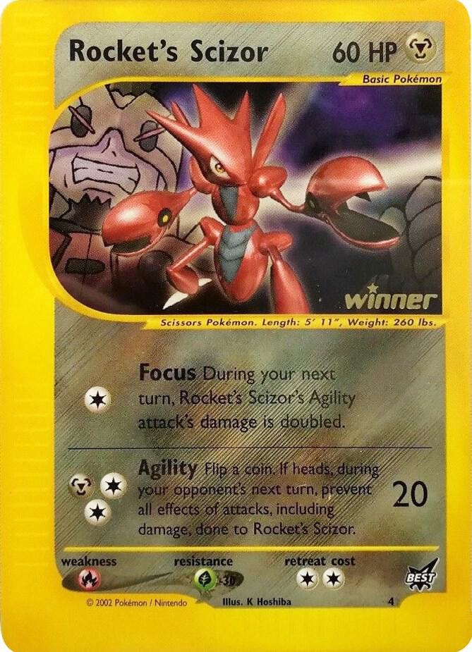 Rockets Scizor 4 Winner